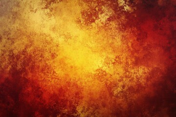 Obraz premium Dynamic artistic backdrop showcasing tones of gold, amber, crimson, and cocoa. Layered gradient style with lively accents and a rough texture for improved aesthetic impact