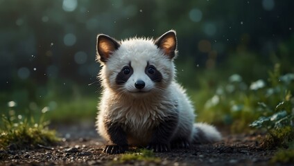 Obraz premium Fantasy cute animal.