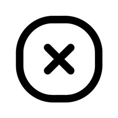 Obraz premium Close Button Icon