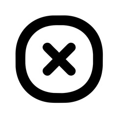 Obraz premium Close Button Icon