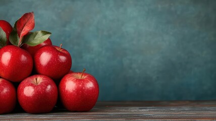 Handcrafted cider with natural ingredients, organic apples, rustic autumn background, hot cider, autumn natural