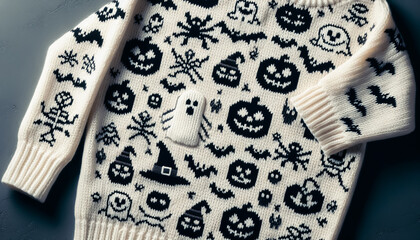 halloween themed embroidery