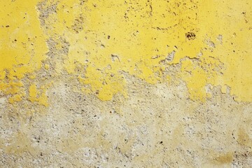Obraz premium Bright golden rock backdrop ideal for warm weather wallpaper designs. Retro subtle shades of plaster and earth add to wall appeal