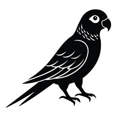 Fototapeta premium Parrot icon isolated 
