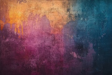 Fototapeta premium Charming textured background with a lively color mix, showcasing a rough look, ideal for posters or cover illustrations