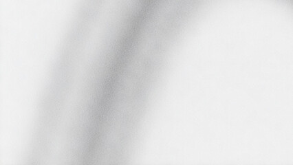 Obraz premium Smooth gradient in white and gray with flowing lines and soft curves, creating a low-saturation effect with blurred foreground and background, enhanced by a grainy, textured finish.
