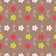 Obraz premium Beautiful floral design featuring intricate blossoms and leaves in soft pastel shades. Ideal for fabric, wallpaper, and digital projects. High-resolution, seamless, and versatile