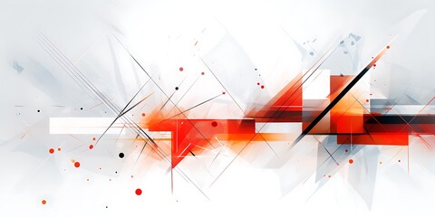 Abstract blue geometric city background with colorful vector shapes and modern digital design for technology and business themes