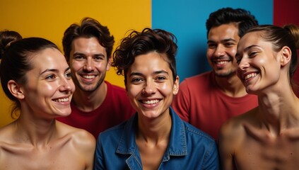 Fototapeta premium Collective heart for LGBT community