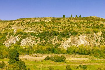 Caminando al costado del arroyo