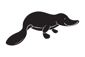 Platypus Silhouette Vector bundle , Platypus Silhouette 