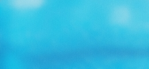 Blurred background of water drops on blue background with grainy texture