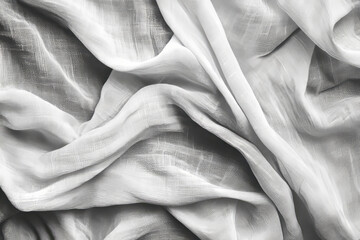 delicate white and grey fabrics: exploring textures, patterns, and designs