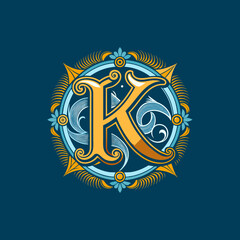 K logo illustration