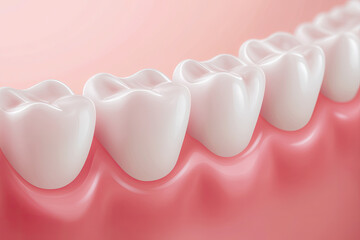 Dental prosthesis, human teeth
