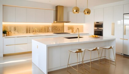 Photo interior modern design room 3d illustration