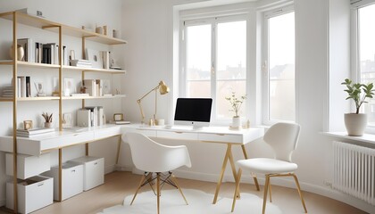 Fototapeta premium Photo interior modern design room 3d illustration