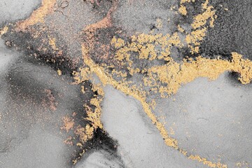 Original artwork photo of marble ink abstract art. High resolution photograph from exemplary original painting. Abstract painting was painted on HQ paper texture to create smooth marbling pattern.