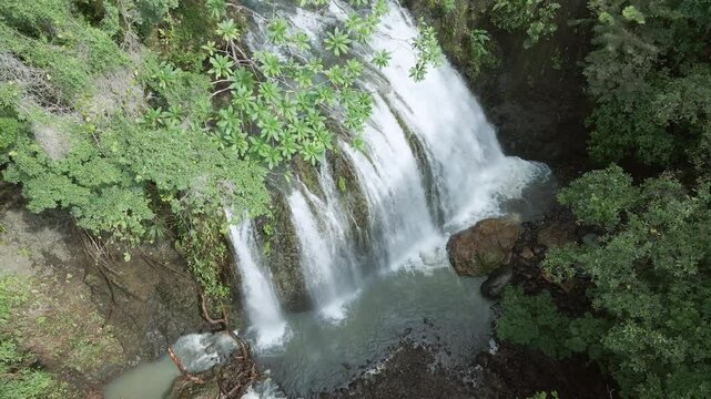 Cascada Nativa vista a&eacute;rea 