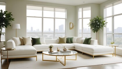 Photo interior modern design room 3d illustration