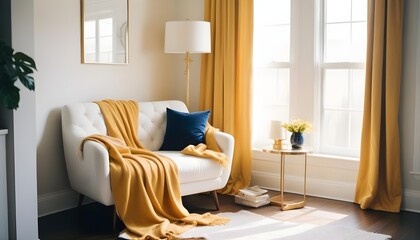 Photo interior modern design room 3d illustration