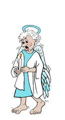 Funny angel