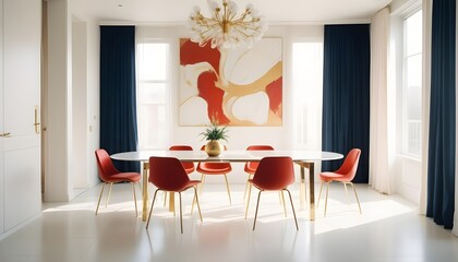 Photo interior modern design room 3d illustration