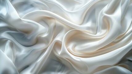 Obraz premium Silk fabric flowing in the air, captured with a high-speed camera for a smooth look