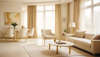 Photo interior modern design room 3d illustration