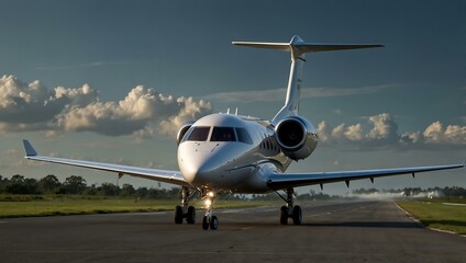 Obraz premium Gulfstream aircraft.