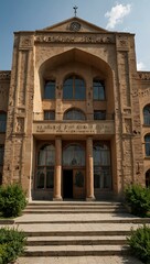 Naklejka premium Local History Museum in Kulob, Tajikistan.