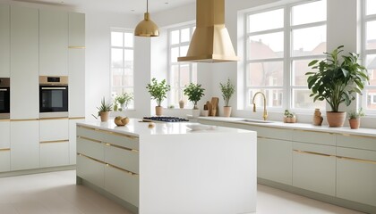 Fototapeta premium Photo interior modern design room 3d illustration