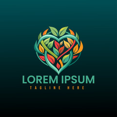 a-heart-shaped-logo-made-of-intertwining-vines-and