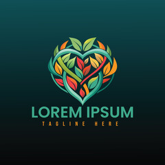 a-heart-shaped-logo-made-of-intertwining-vines-and