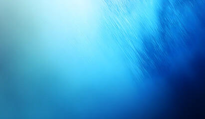 Obraz premium Blue sea sky color smooth grainy gradient backdrop design. Abstract vibrant noisy gradient, noise texture header, poster, banner, copy space