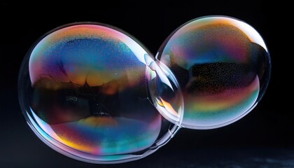 Soap bubble background