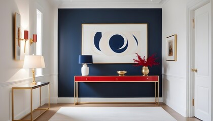 Photo interior modern design room
