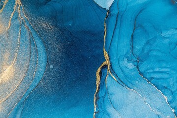 Original artwork photo of marble ink abstract art. High resolution photograph from exemplary original painting. Abstract painting was painted on HQ paper texture to create smooth marbling pattern.