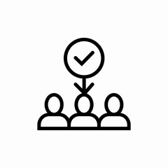 employee choice icon sign vector