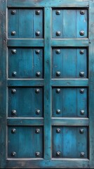 芸術的なインテリアデザインのための、豊かな緑の緑青の質感を持つヴィンテージ真鍮パネル