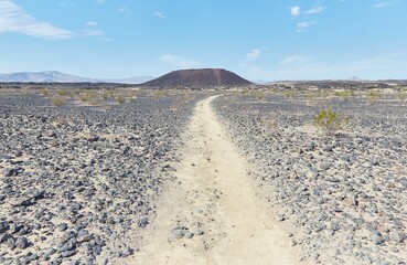 Amboy Crater, part of the Mojave Trails National Monument in California