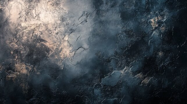 Dark cracked stone texture