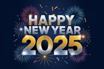 New Year Celebration 2025, Happy New Year 2025.