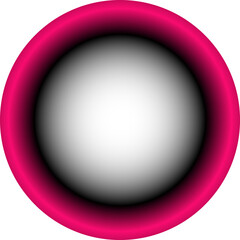 Violet Gradient Circle Shape