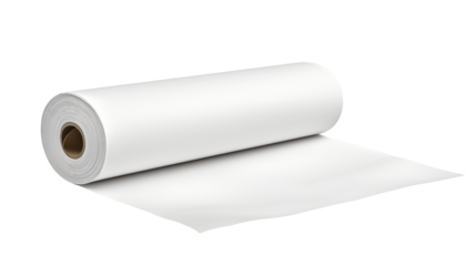 White Roll of Paper Suitable for Various Art and Craft Projects in Creative Settings