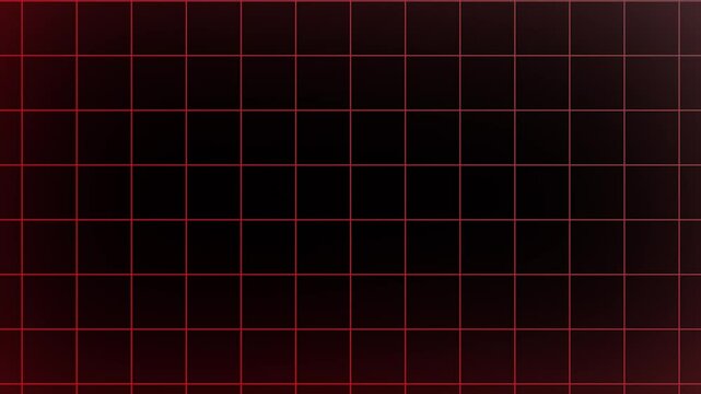 red smooth moving grid with some vignette