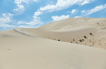 The towering Kelso Dunes at California's Mojave National Preserve