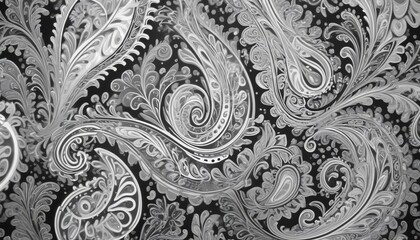 Retro flowers pattern.