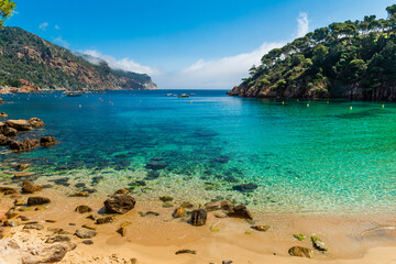 Cala de Aiguablava, Begur, Catalonia, Spain