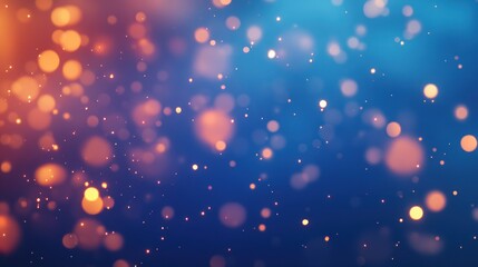 A vibrant bokeh background with soft, colorful lights creating a dreamy atmosphere.